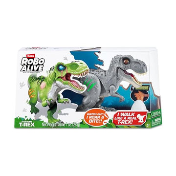 ROBO ALIVE Rampaging Raptor Dinosaur Toy, Green