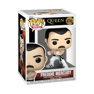Funko POP! Rocks: Queen - Freddie Mercury (White Singlet)