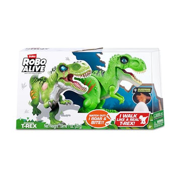 ROBO ALIVE Rampaging Raptor Dinosaur Toy, Green