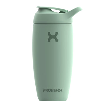 Promixx Pursuit Shaker Bottle Insulated Stainless Steel Water Bottle and Blen...