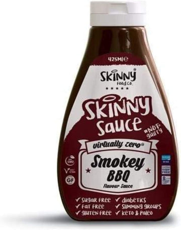 The Skinny Food Co Smokey BBQ Sauce 425ml