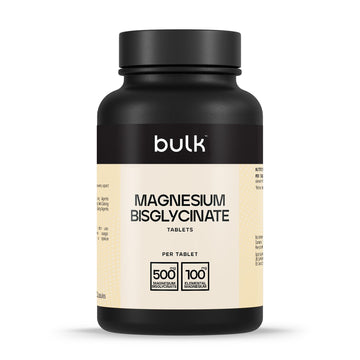 Bulk Magnesium Glycinate Bisglycinate Tablets, 500mg, 180 Tablets, High Absor...