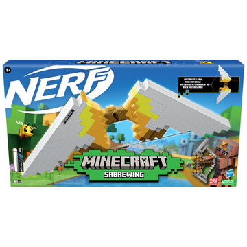 Nerf Minecraft Sabrewing Motorized Toy Bow Dart Blaster