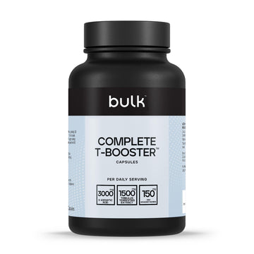 Bulk Complete T-Booster Capsules, Testosterone Supplement, D-Aspartic Acid, T...