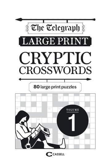 The Telegraph Large Print Cryptic Crosswords 1 [Paperback]