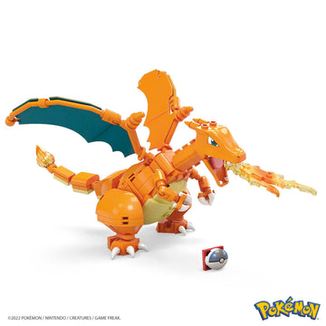 MEGA Pokémon Action Figure, Charizard Pokemon, Building Toy