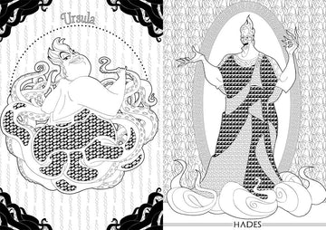 Disney Classics - Mixed: Villains Colouring [Paperback]