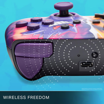 PowerA Enhanced Wireless Controller for Nintendo Switch - Pikachu vs. Gengar