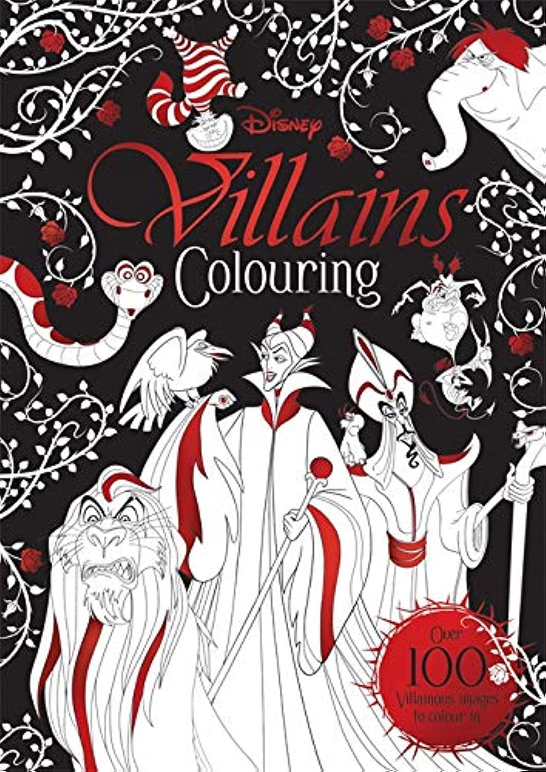 Disney Classics - Mixed: Villains Colouring [Paperback]