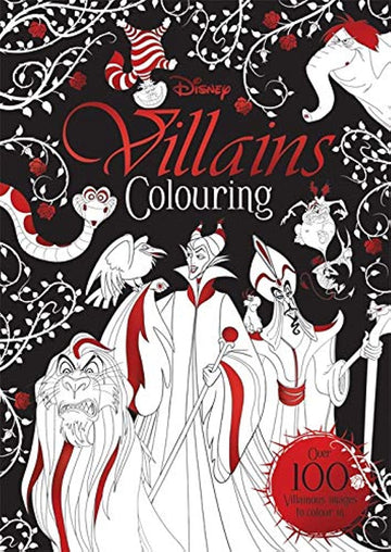 Disney Classics - Mixed: Villains Colouring [Paperback]