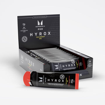 Myprotein PRO x HYROX THE Energy Gel | 30g Carbs with Electrolytes & B Vitami...