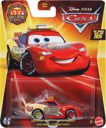 Disney Cars 2025 Mattel 1:55 Scale Diecast Radiator Springs Race & Rescue Lig...