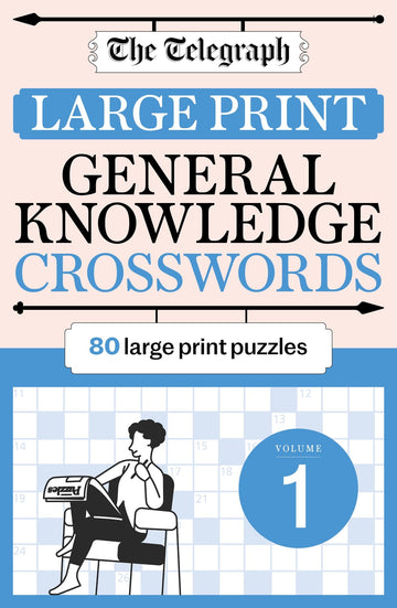 The Telegraph Large Print General Knowledge Crosswords 1 [Paperback]