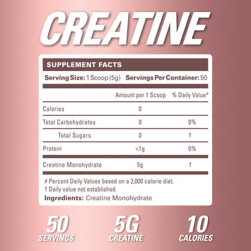 EHP Labs CREA-8 Creatine Monohydrate Powder - Unflavoured