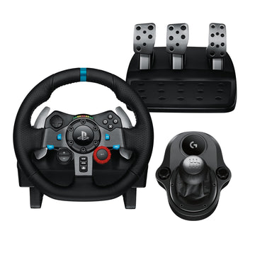 Logitech G G29 SE Driving Force Racing Wheel and Pedals, Force Feedback, Real...