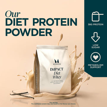 MyProtein - Impact Diet Whey Protein Powder – Natural Vanilla - 1kg