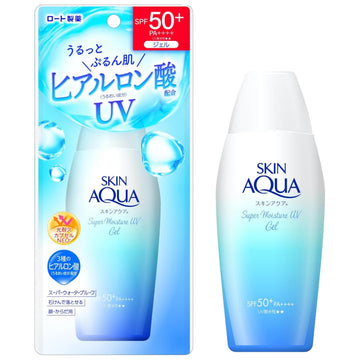 Rohto Skin AQUA UV Super Moisture Gel Sunscreen SPF50+/PA++++ 110g