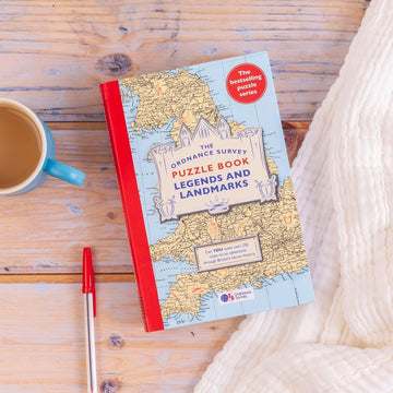 The Ordnance Survey Puzzle Book Legends and Landmarks: [Paperback]