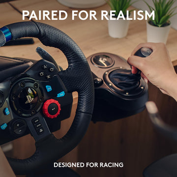 Logitech G G29 SE Driving Force Racing Wheel and Pedals, Force Feedback, Real...