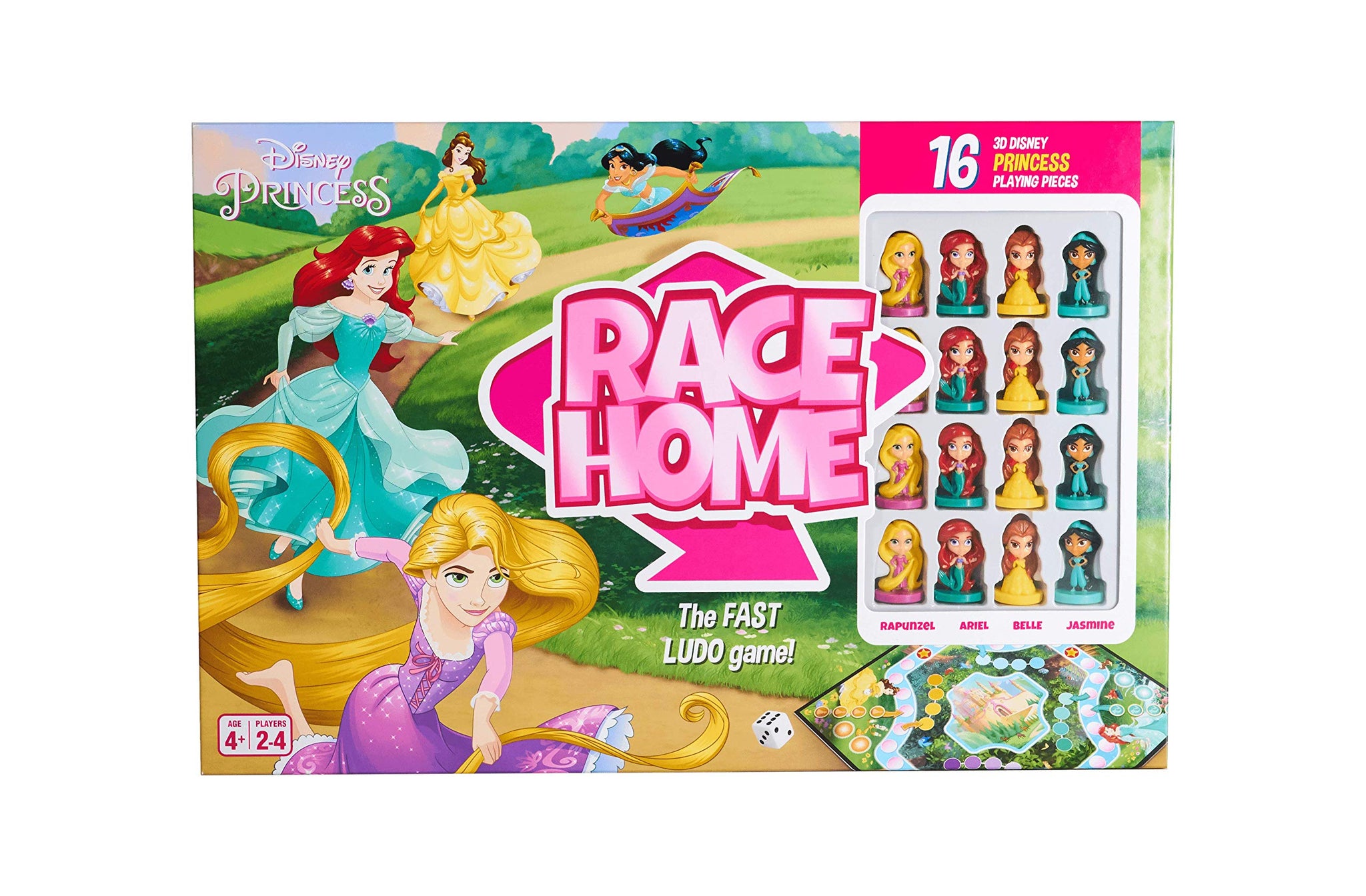 Disney Princess Official Race Home Board Game