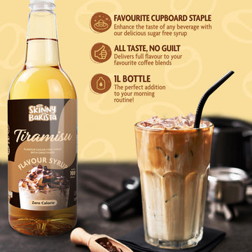 The Skinny Co - Barista Flavour Syrup - Tiramisu