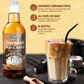 The Skinny Co - Barista Flavour Syrup - Chocolate Chip Cookie