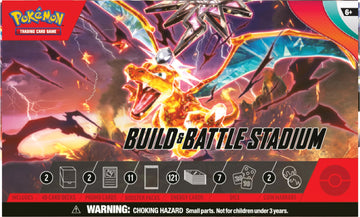 Pokémon Scarlet & Violet 3 Obsidian Flames Build & Battle Stadium