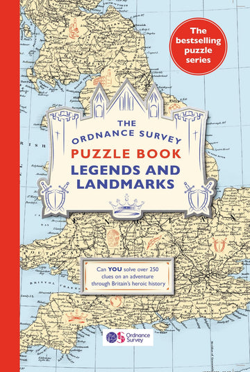 The Ordnance Survey Puzzle Book Legends and Landmarks: [Paperback]